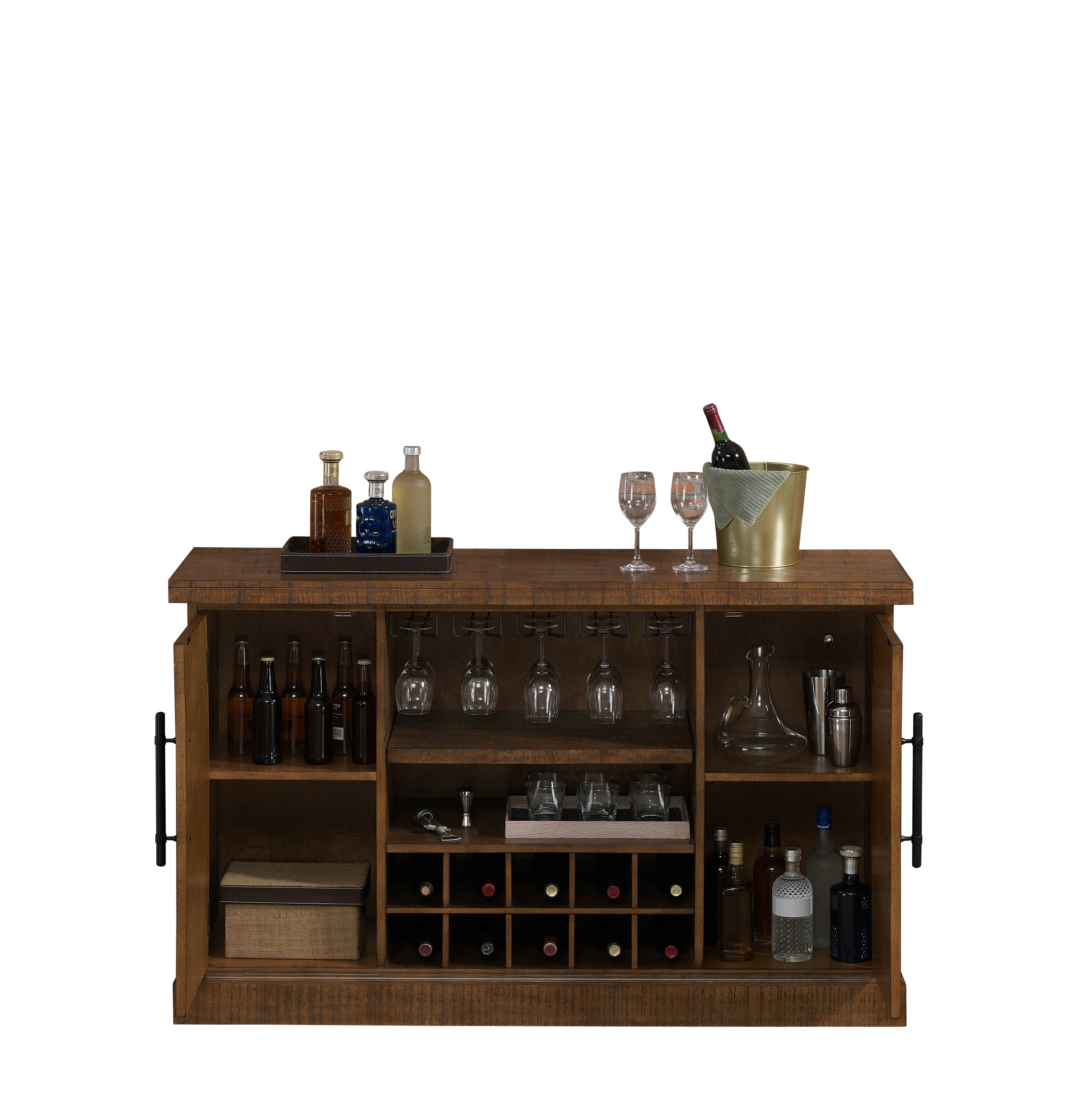 Gateway Wine Cabinet (Reclaimed Wood) | American Heritage