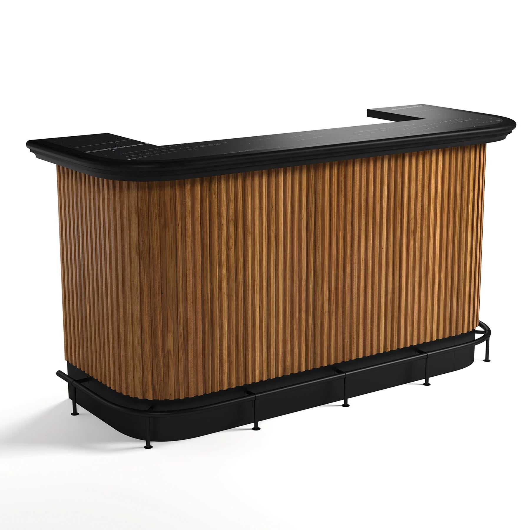 Prohibition Bar Foot Rail | RAM Game Room