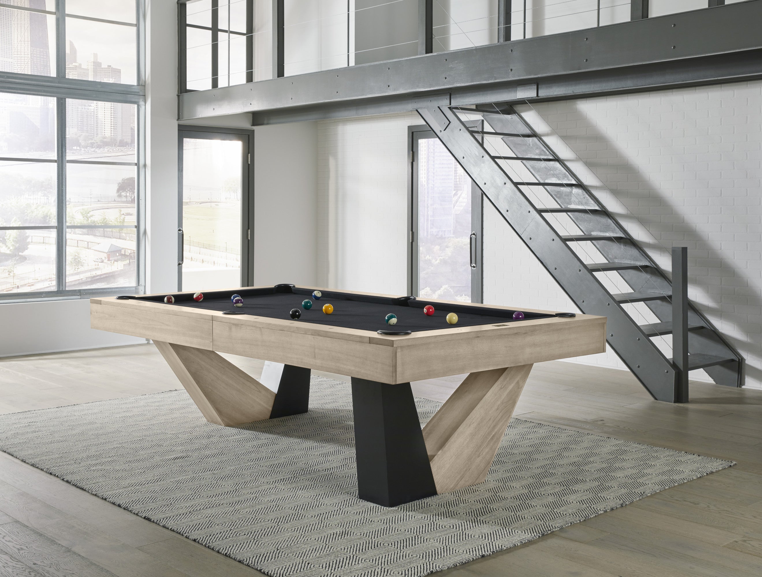 Annex Pool Table (Natural Ash) | American Heritage