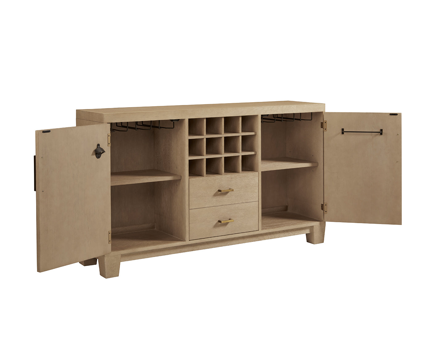 Port Royal Bar Console (White Oak) | American Heritage