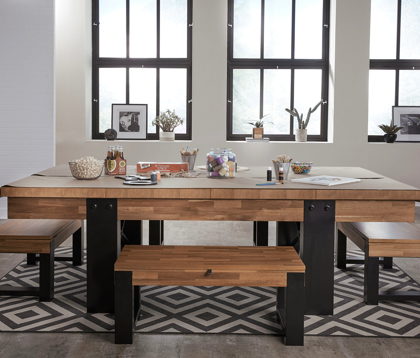 Knoxville Dining Conversion Top (Acacia) | American Heritage