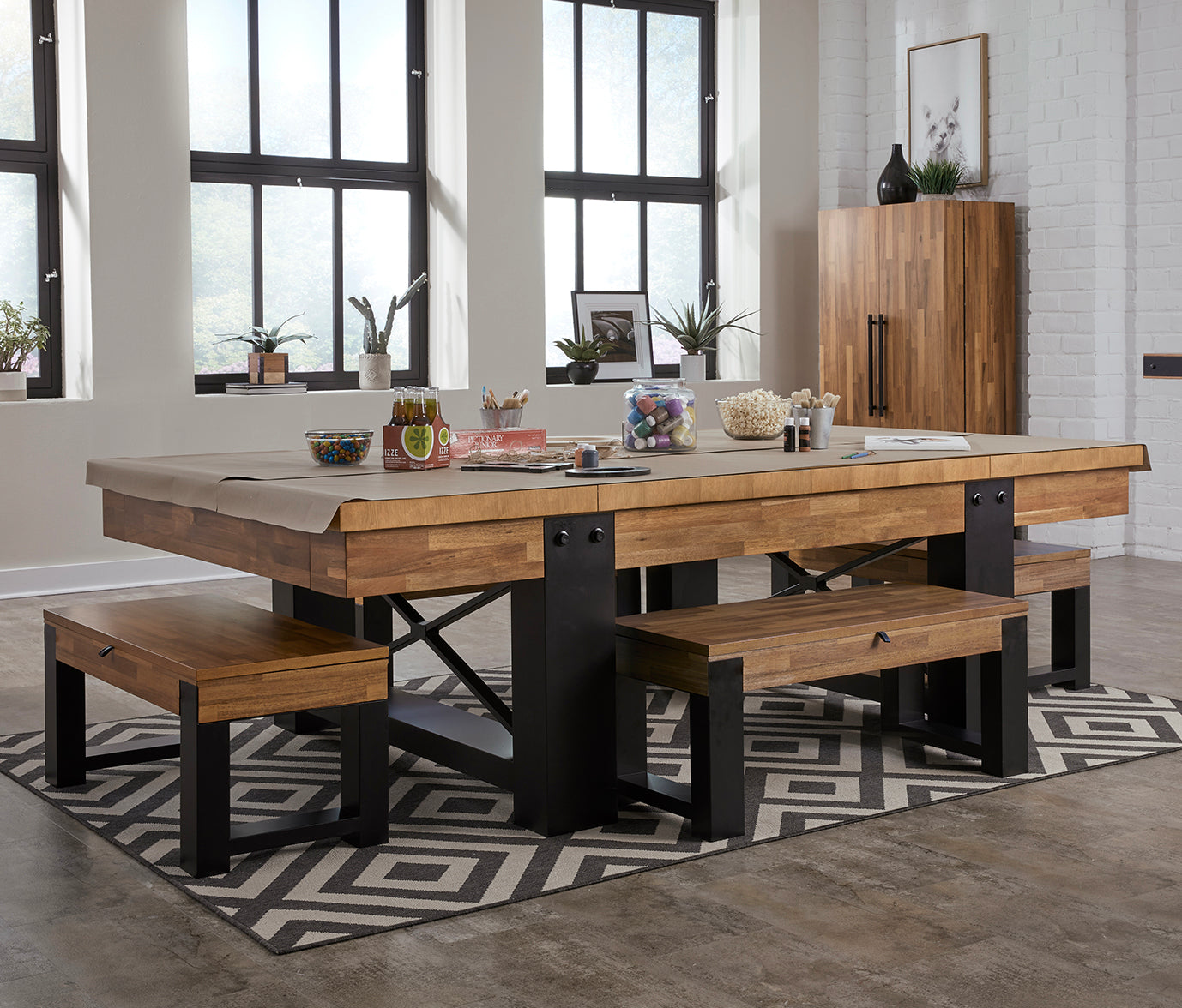 Knoxville Dining Conversion Top (Acacia) | American Heritage