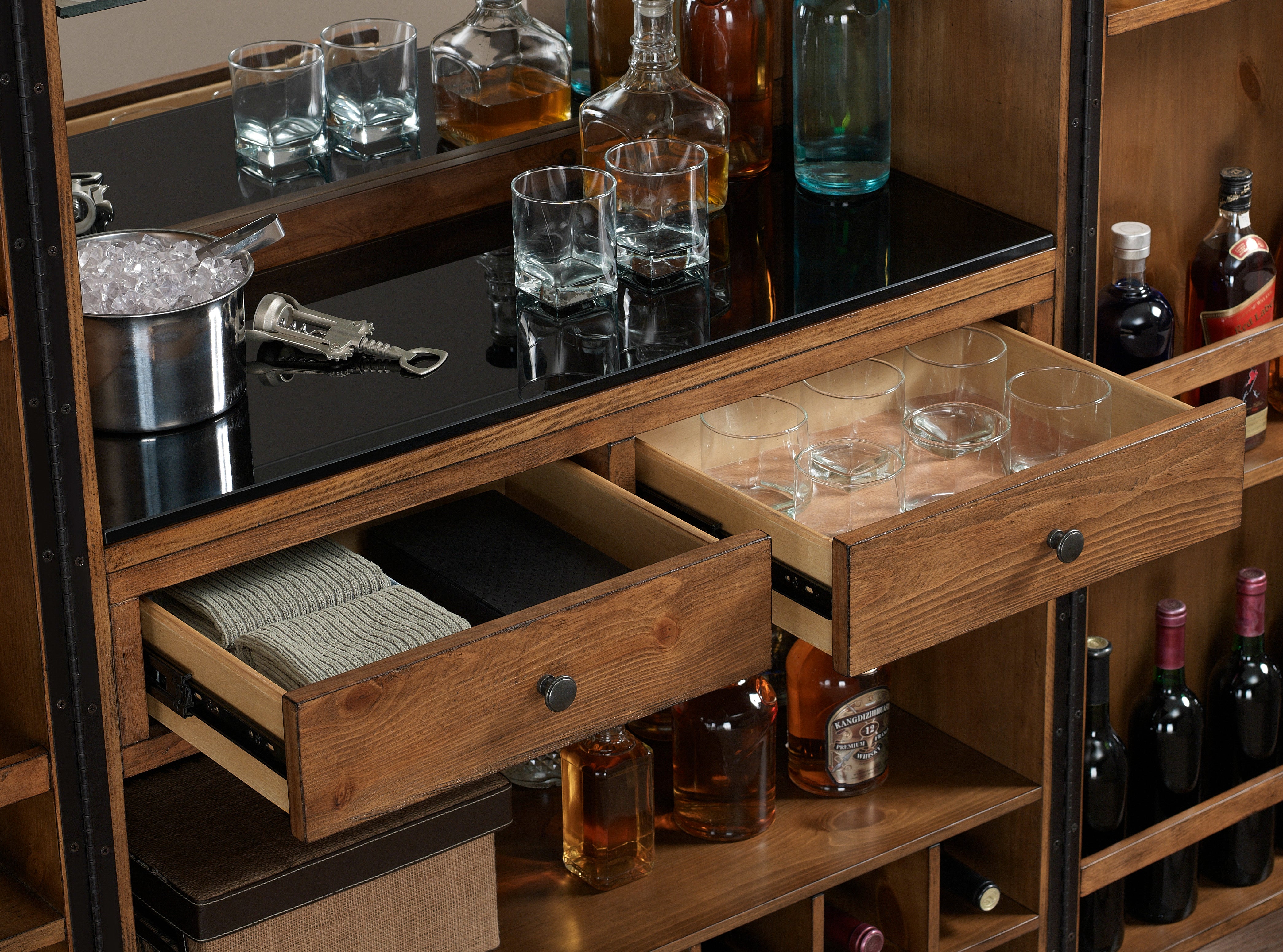 Bristol Wine Cabinet (Harvest) | American Heritage