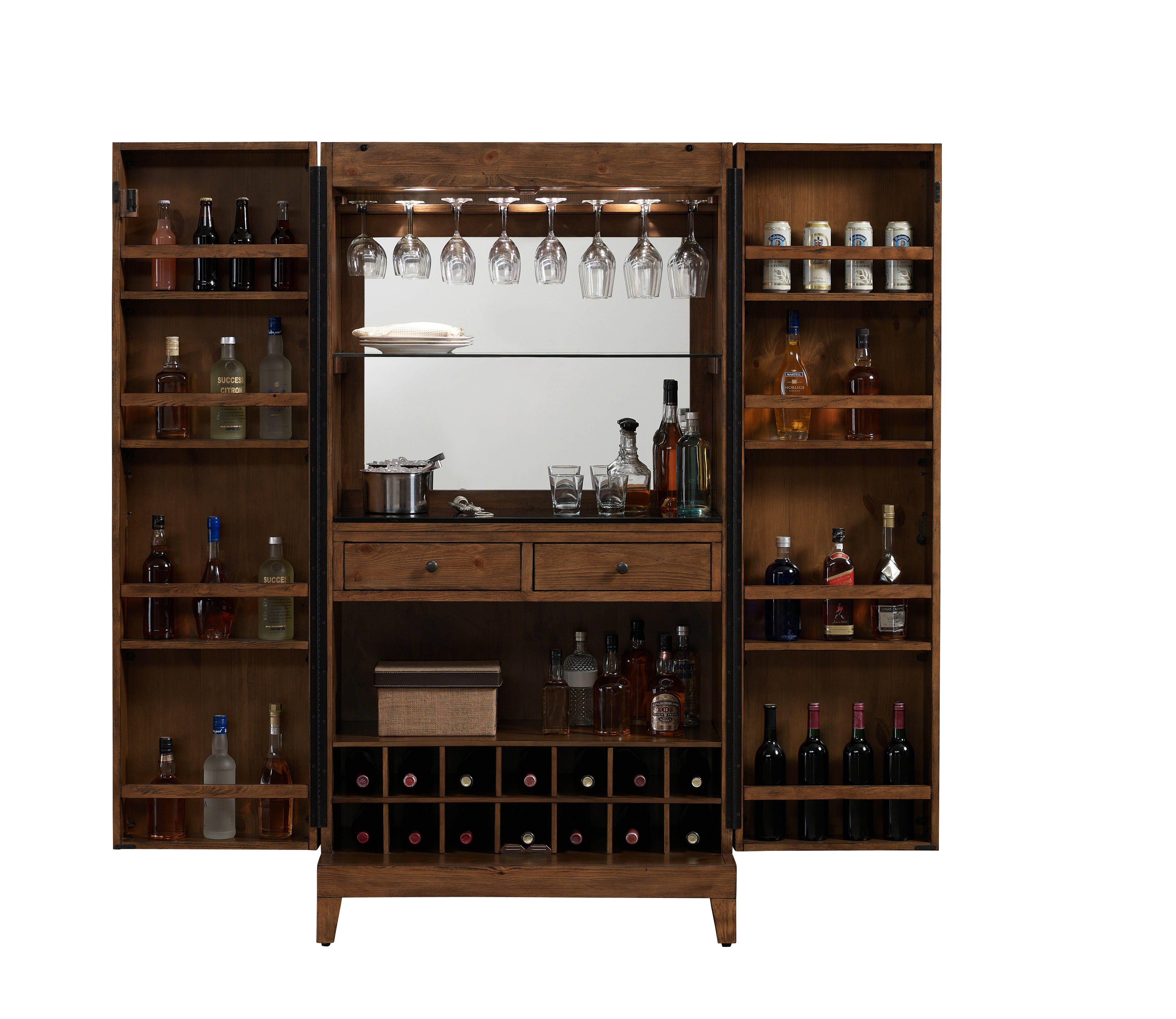 Bristol Wine Cabinet (Harvest) | American Heritage