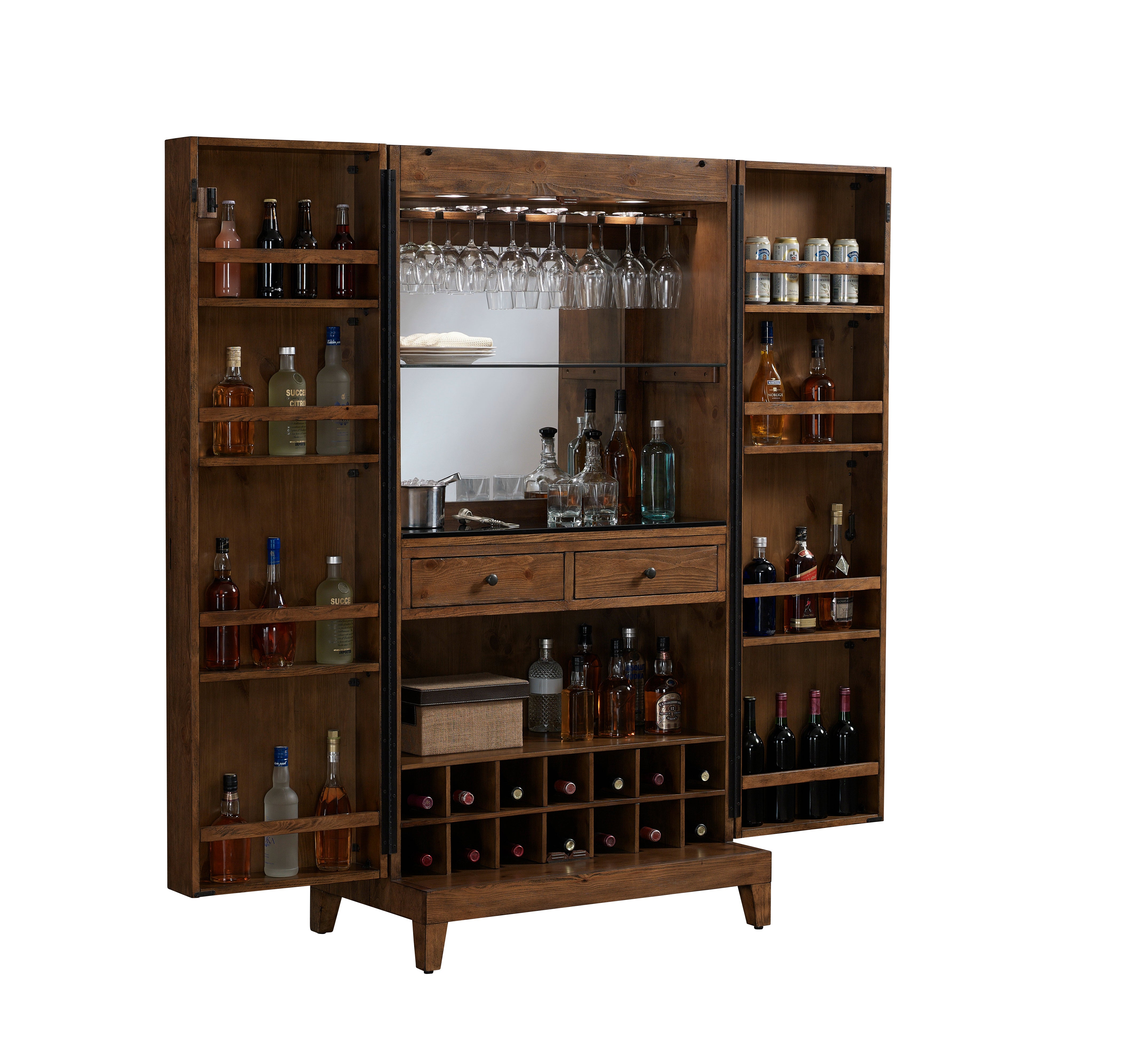 Bristol Wine Cabinet (Harvest) | American Heritage