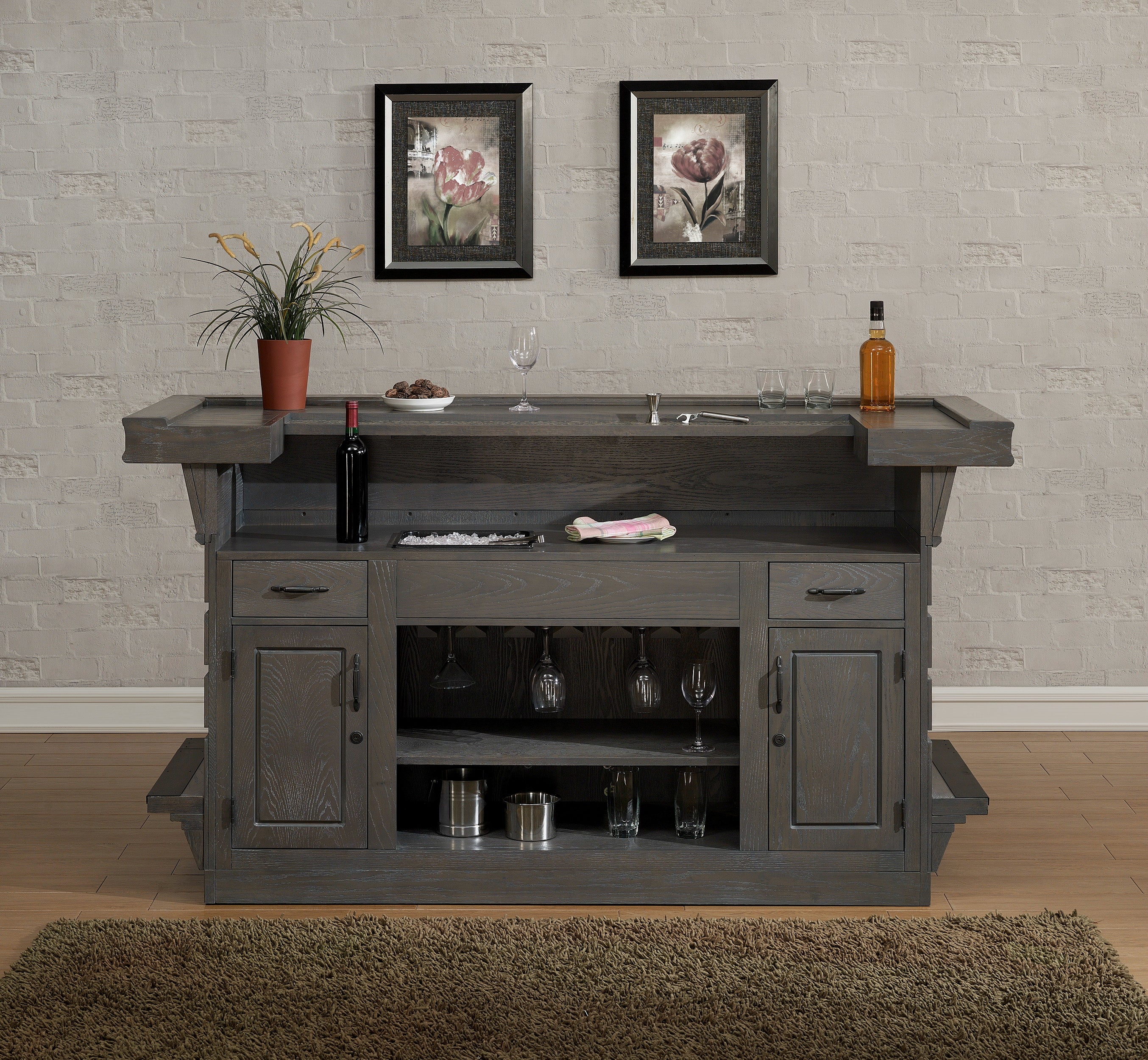 Caliente Home Bar (Glacier) | American Heritage