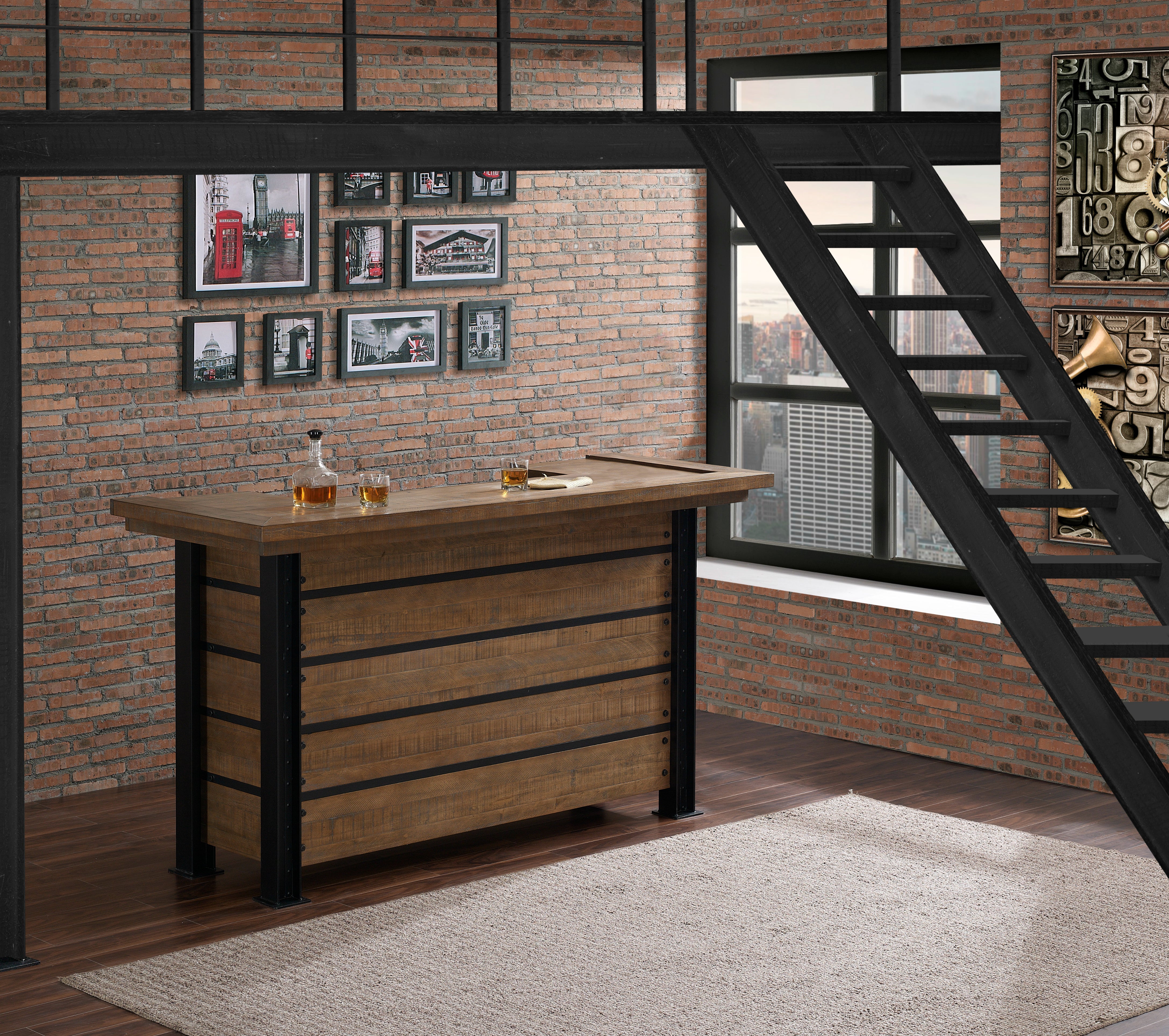 Gateway Home Bar (Reclaimed) | American Heritage