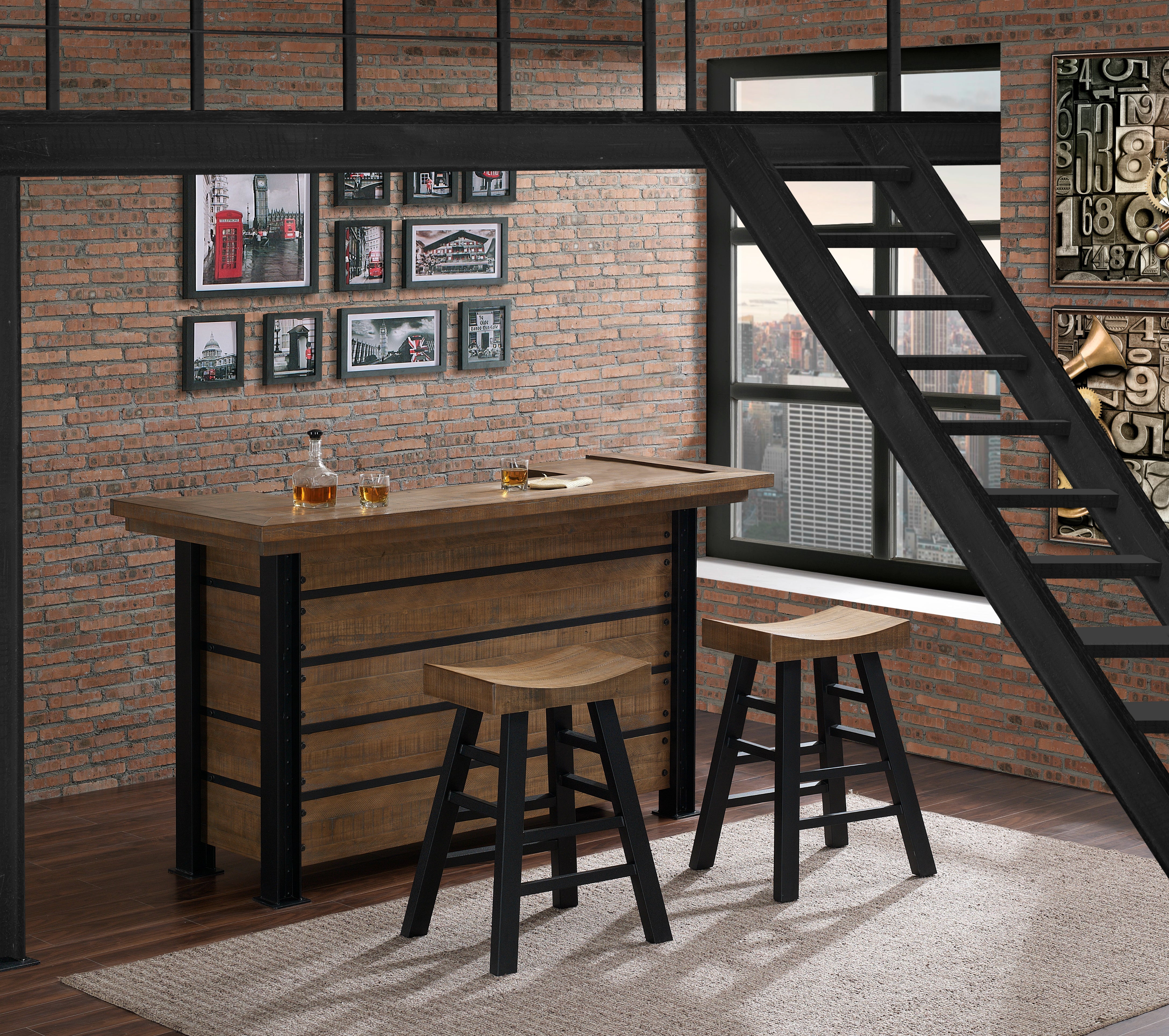 Gateway Home Bar (Reclaimed) | American Heritage