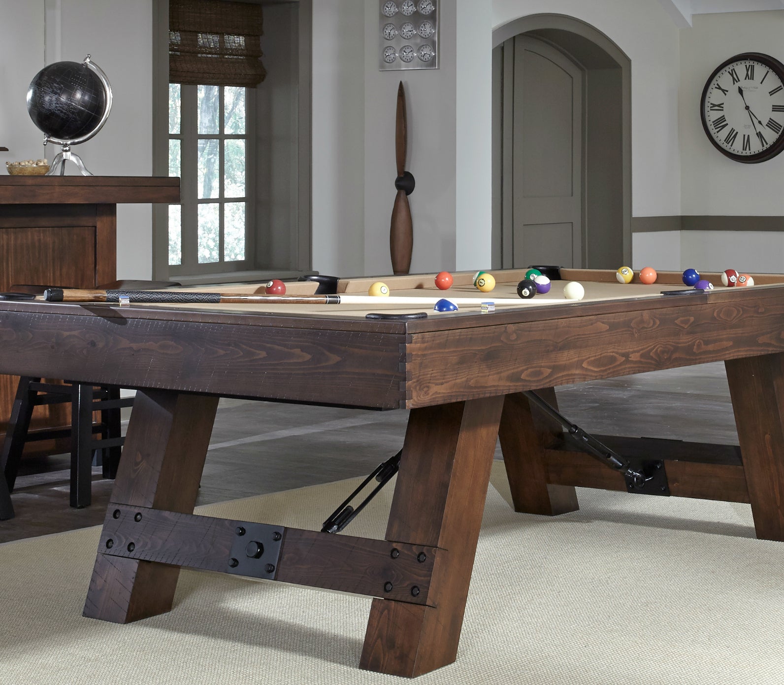 Savannah Pool Table (Sable) | American Heritage