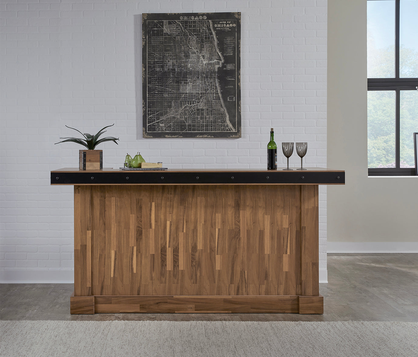 Knoxville Home Bar (Acacia) | American Heritage