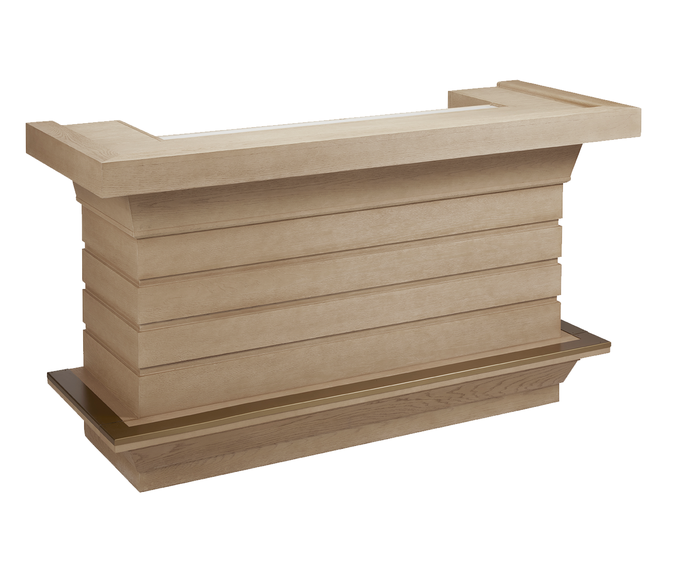 Port Royal Home Bar (White Oak) | American Heritage