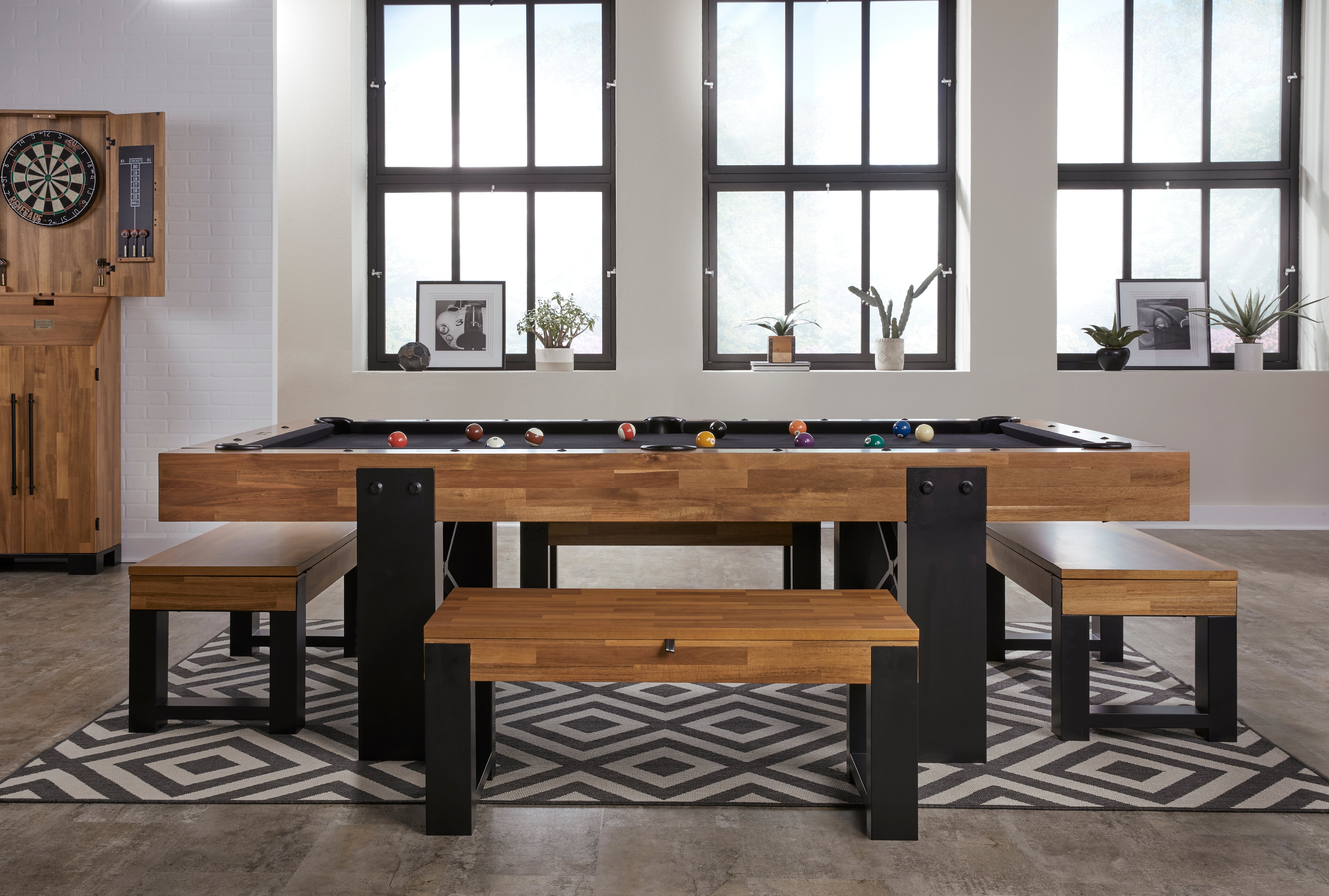 Knoxville Multi-functional Storage Bench (Acacia) | American Heritage