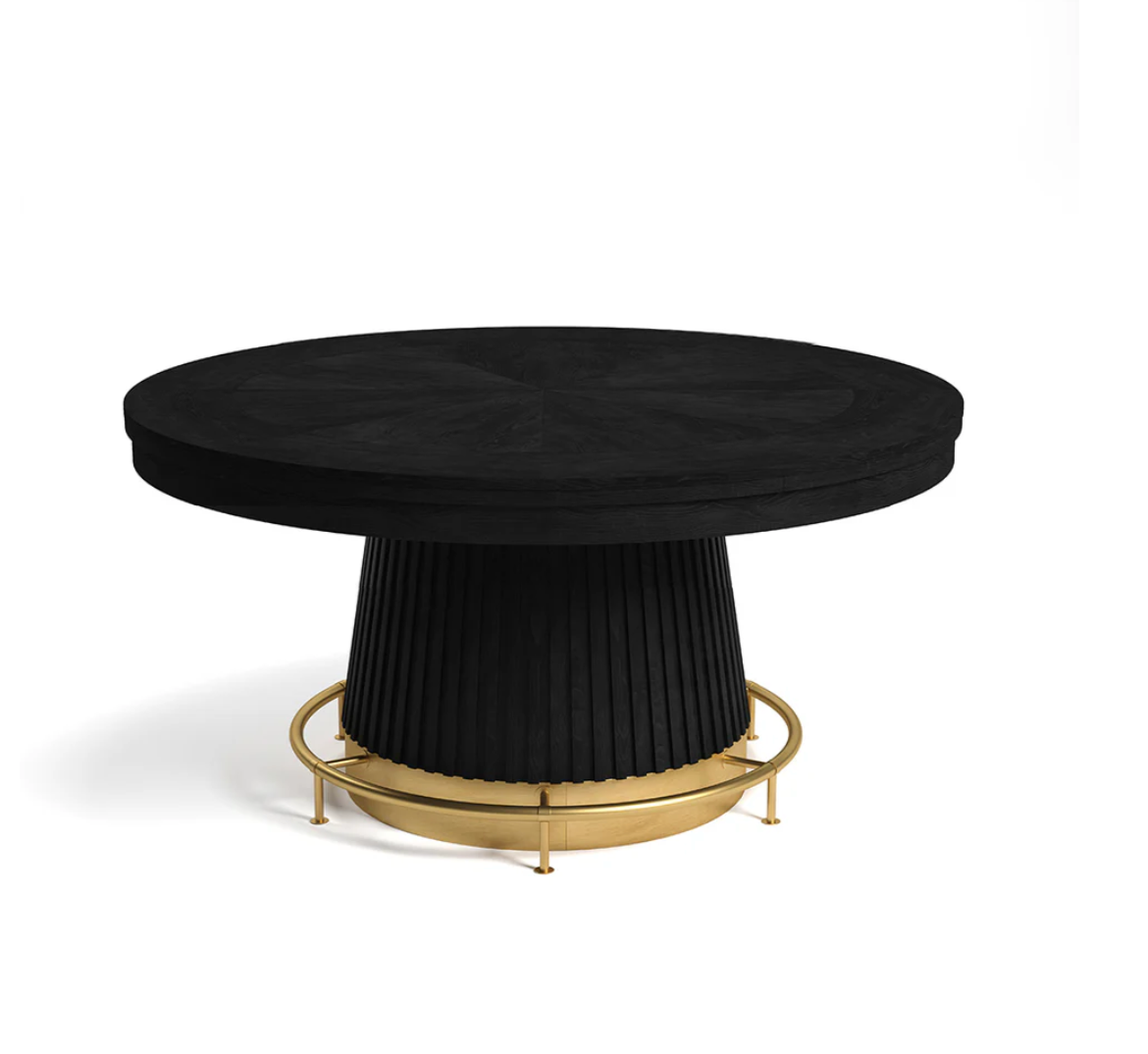 Prohibition Series 60" Poker Table with Dining Top and Brass Foot Rail | RAM Game Room