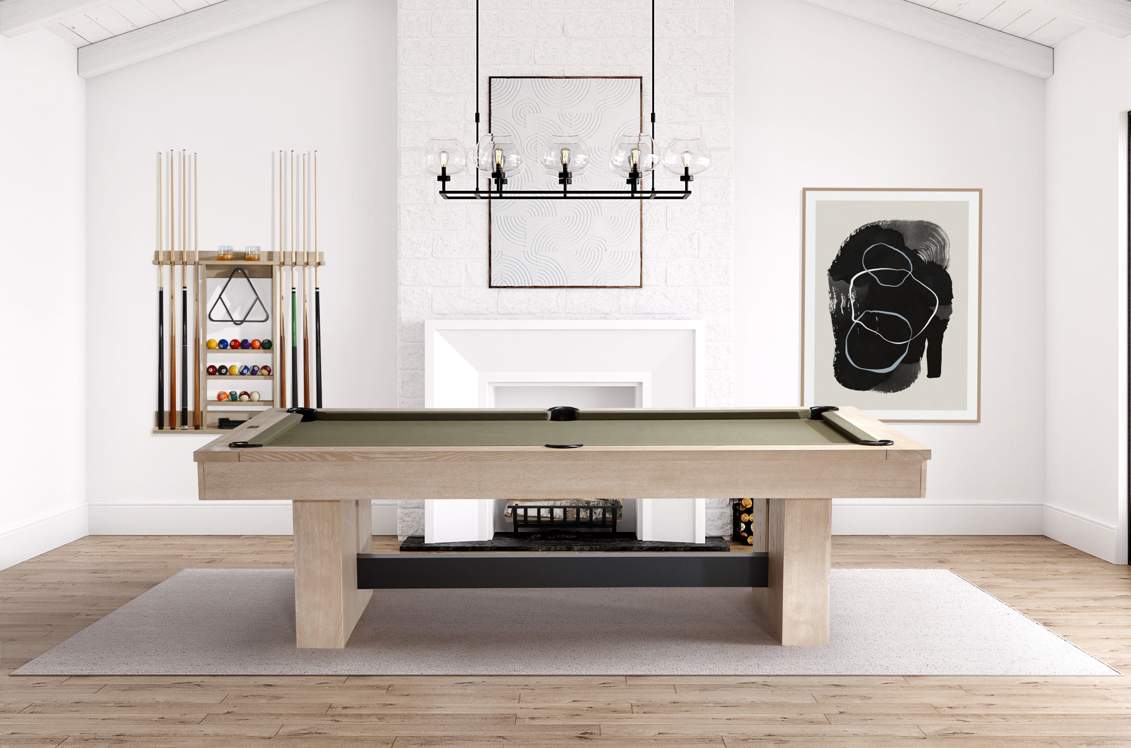 Vancouver Pool Table (Natural Ash) | American Heritage