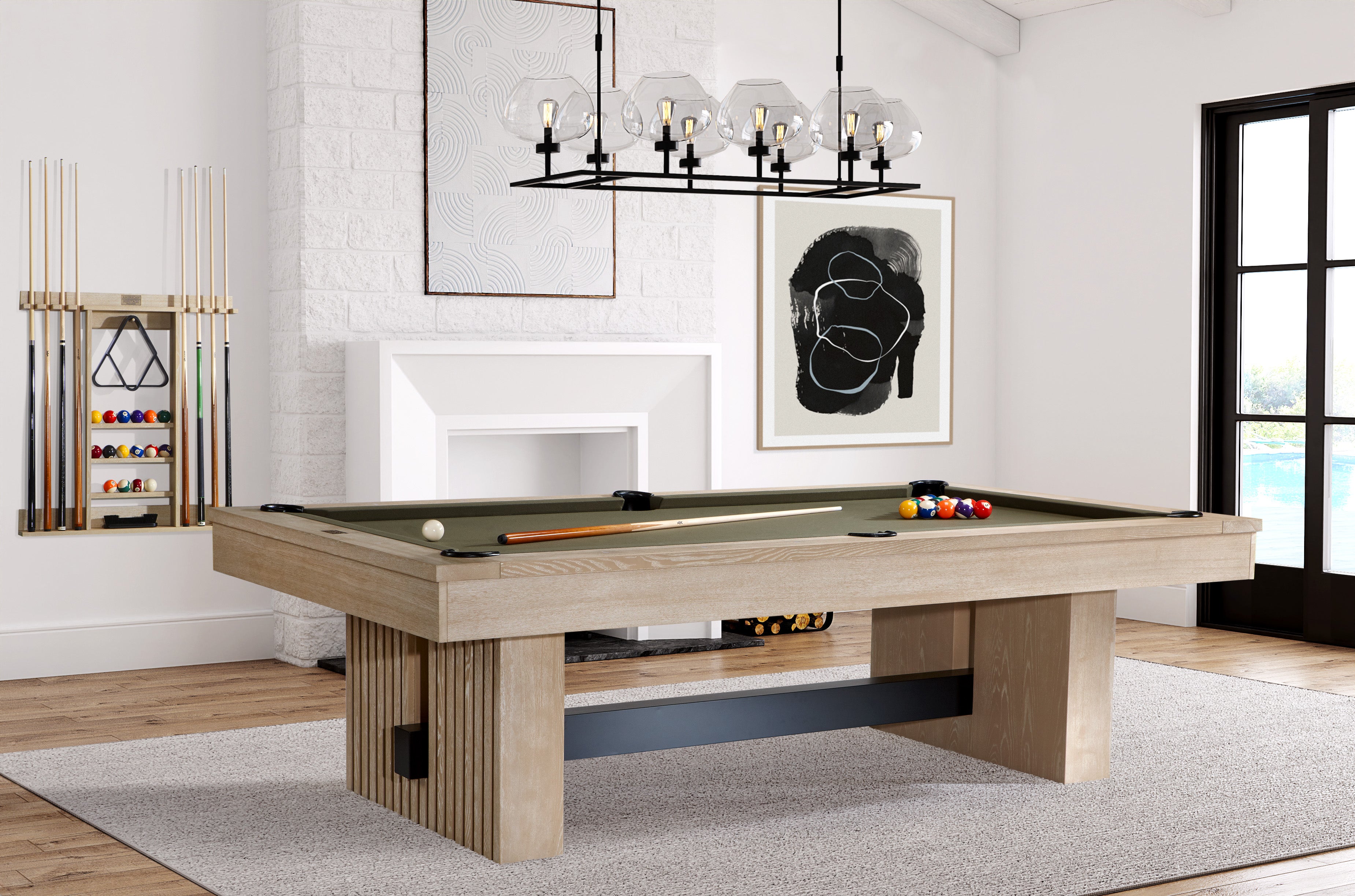 Vancouver Pool Table (Natural Ash) | American Heritage