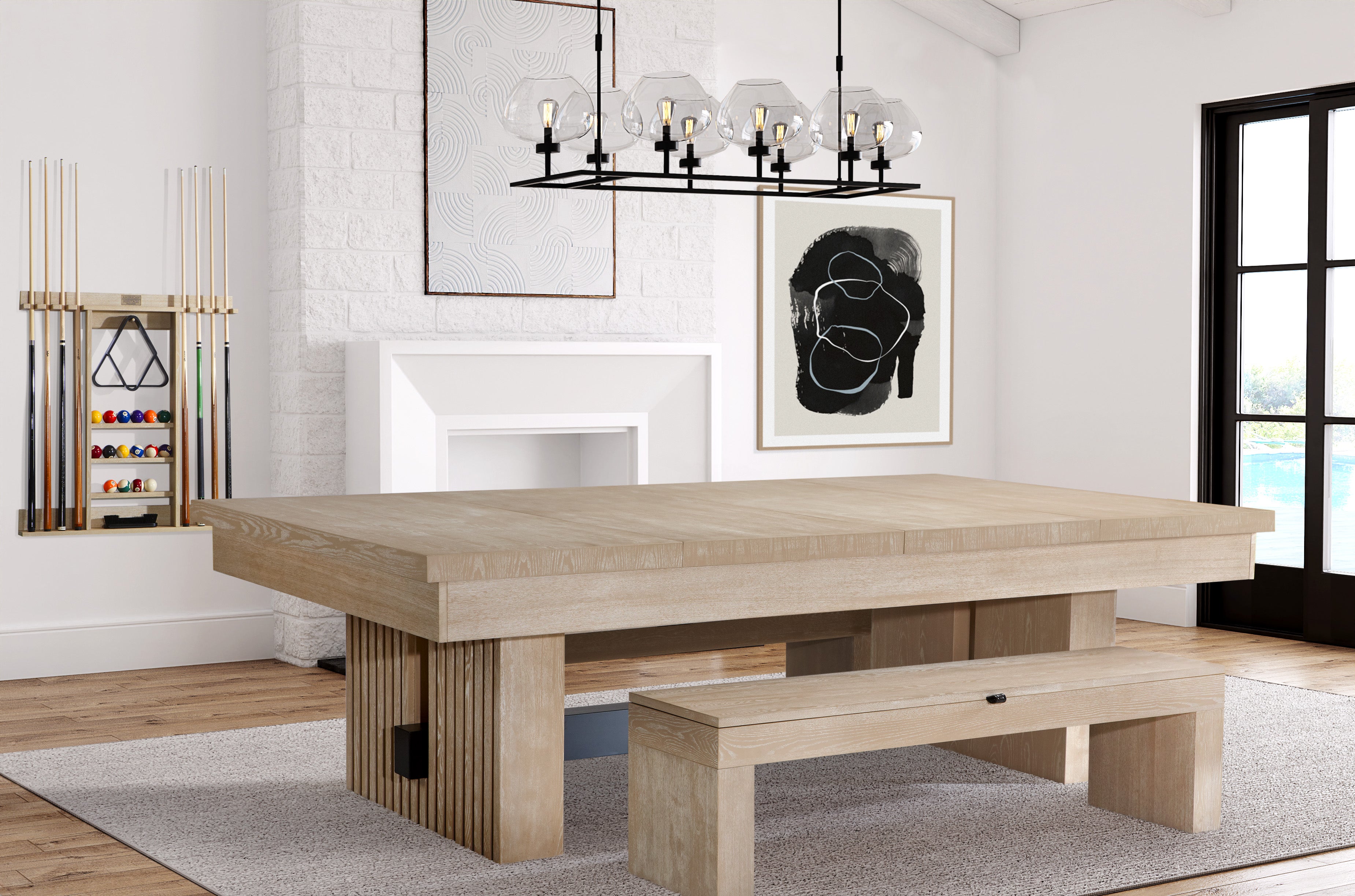 Vancouver Pool Table (Natural Ash) | American Heritage