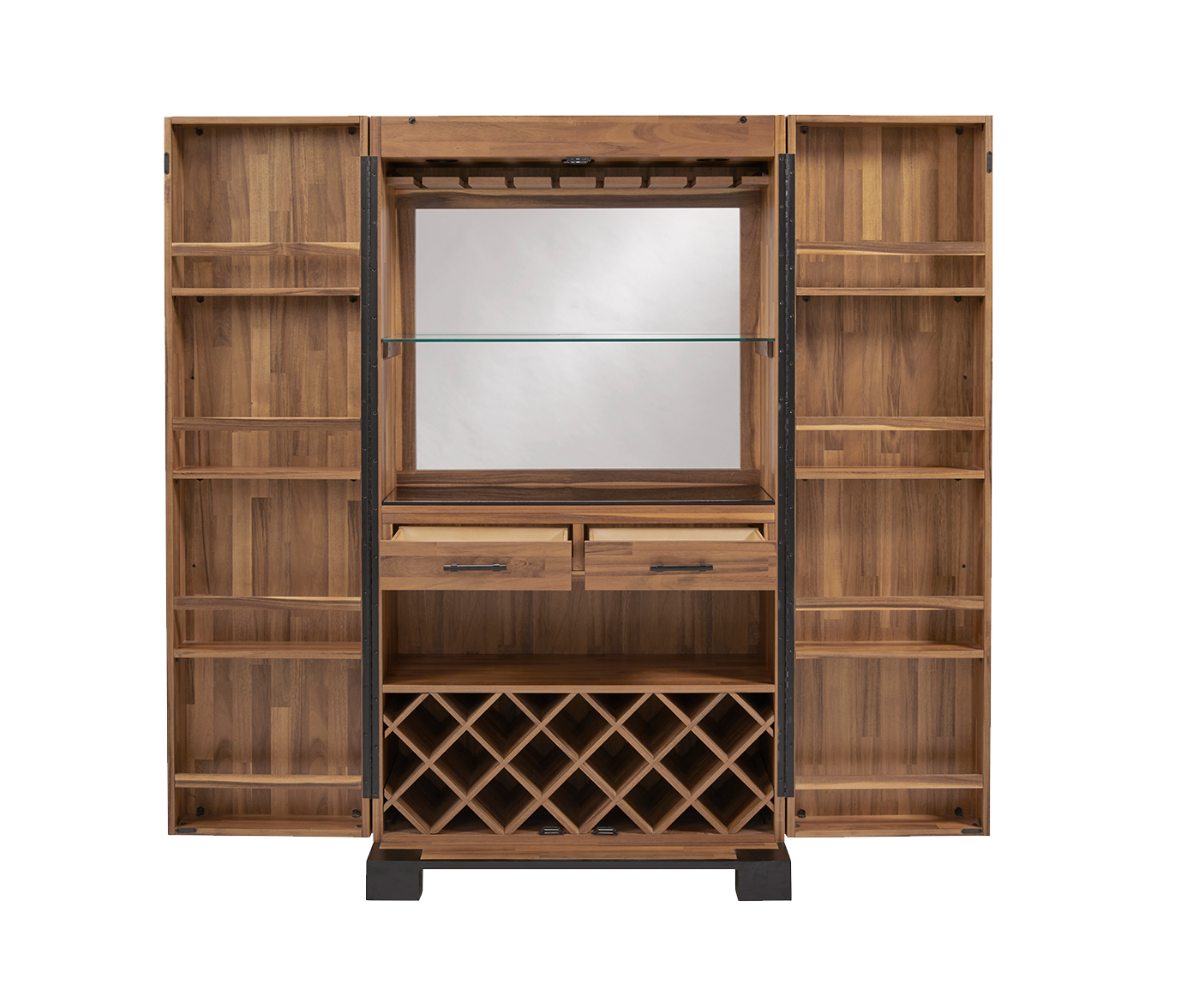 Knoxville Wine & Spirit Cabinet (Acacia) | American Heritage