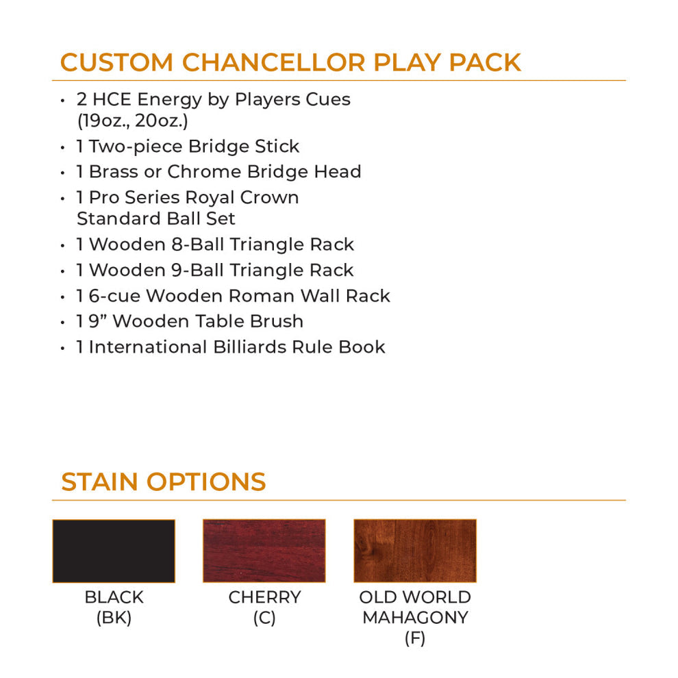 Chancellor Play Pack | Cue & Case