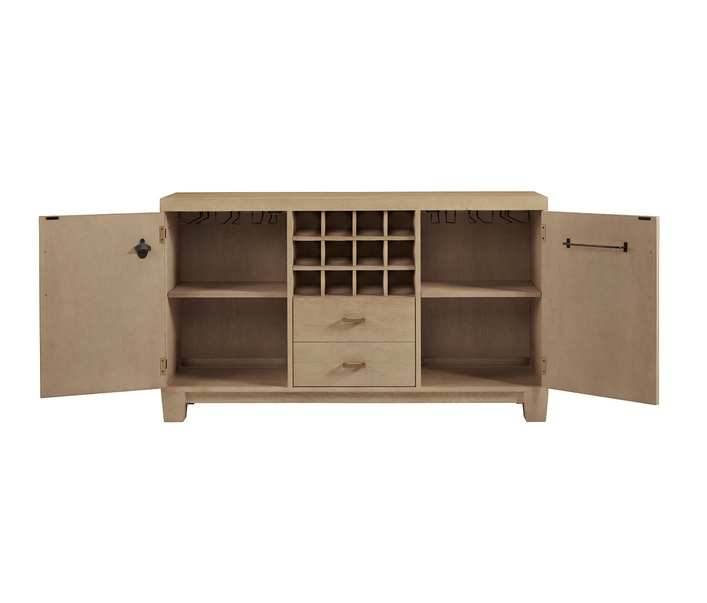 Port Royal Bar Console (White Oak) | American Heritage