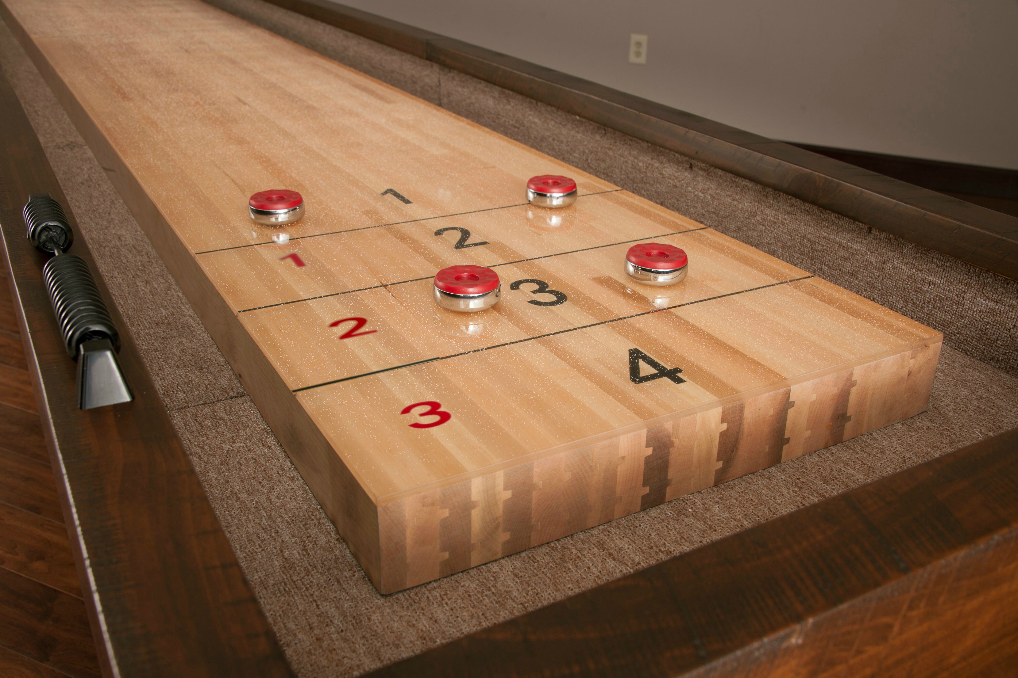 Savannah Shuffleboard Table (Sable) | American Heritage