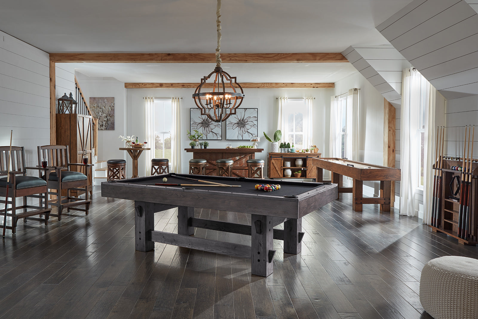 Bristol Pool Table (Charcoal) | American Heritage