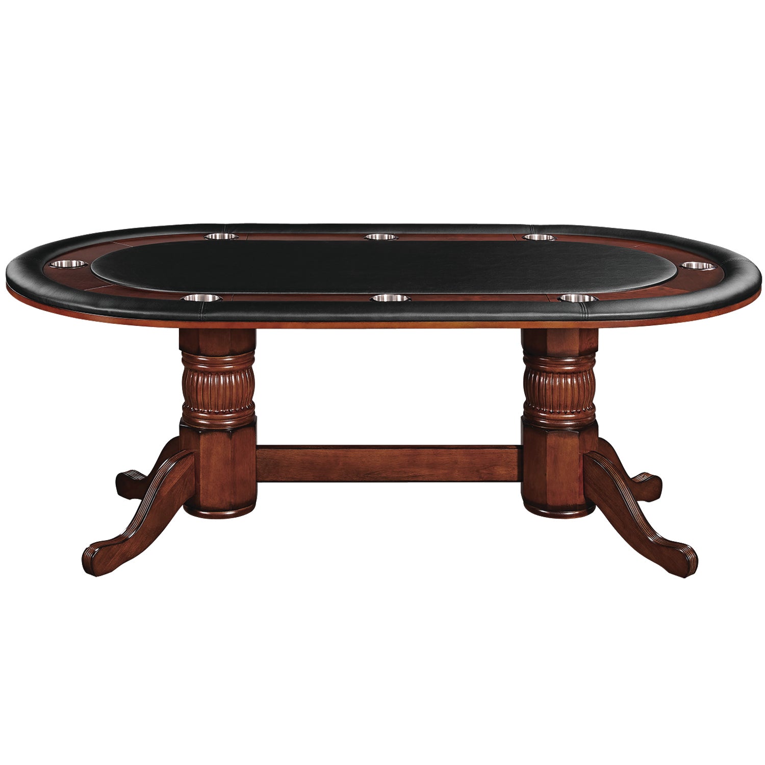 RAM Game Room 84" Texas Hold 'Em Game Table with Dining Top