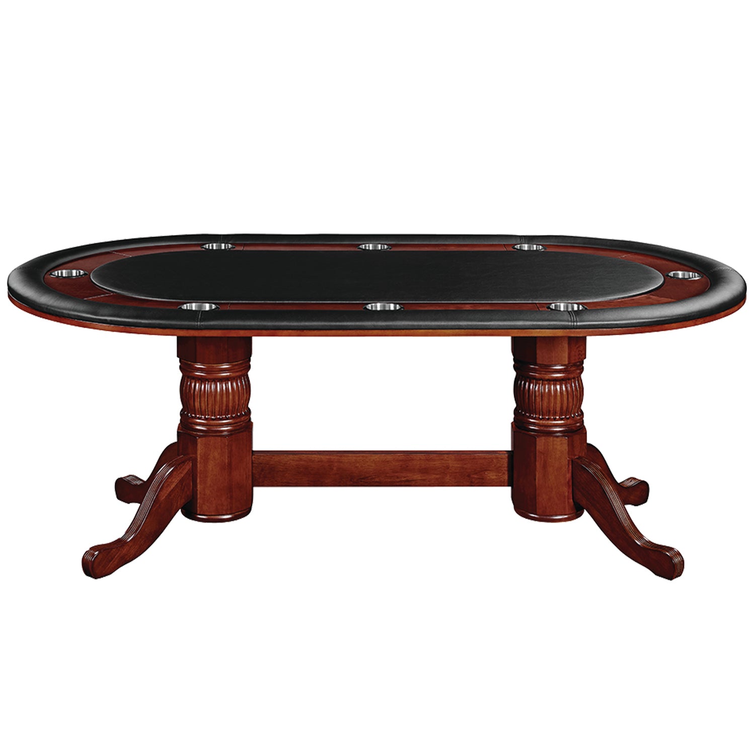 RAM Game Room 84" Texas Hold 'Em Game Table with Dining Top