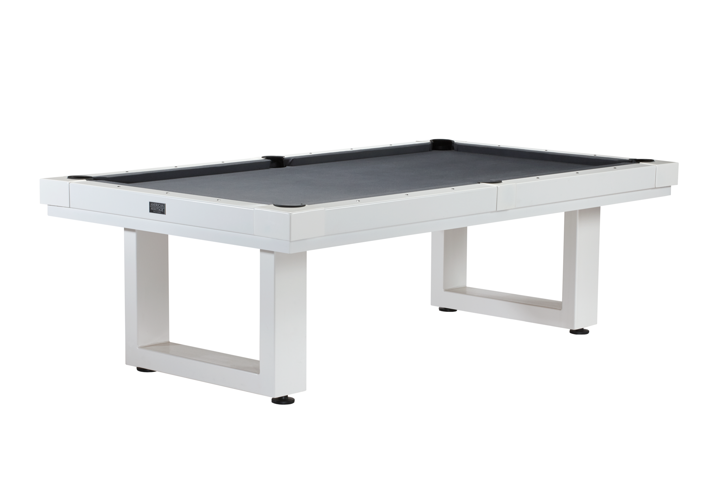 Lanai Outdoor Pool Table (Pearl White) | American Heritage