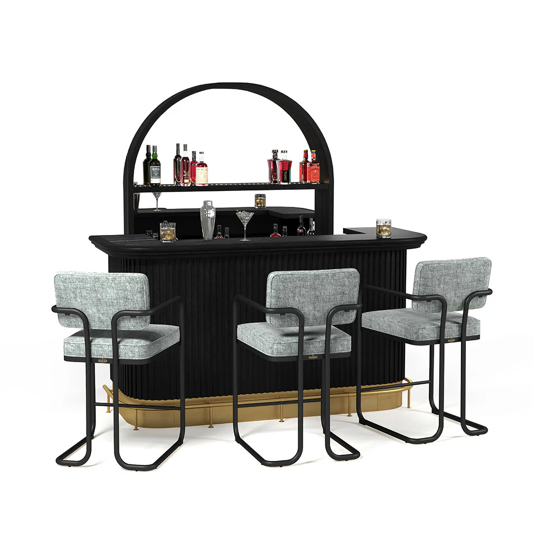 RAM Game Room Prohibition Barstool