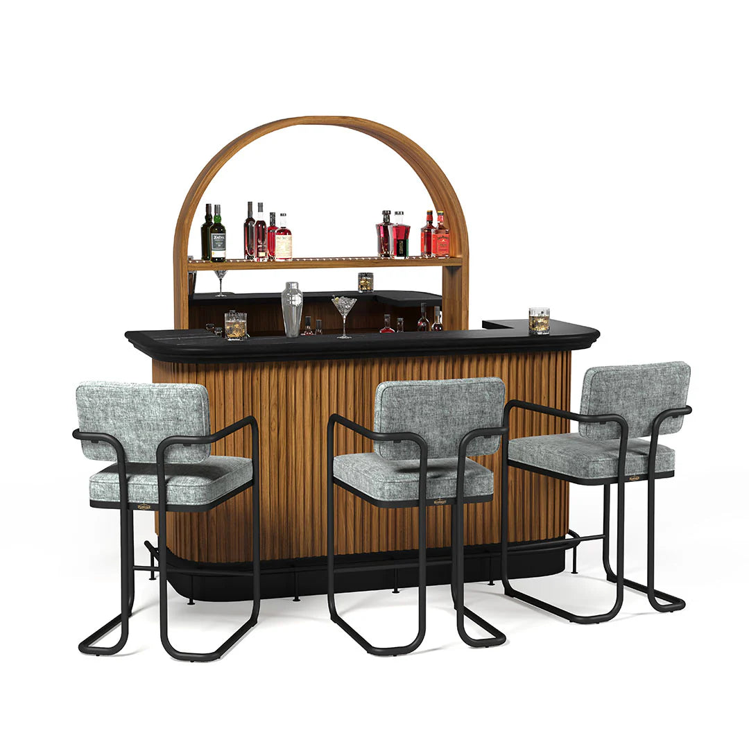 RAM Game Room Prohibition Series 84" Cocktail Bar