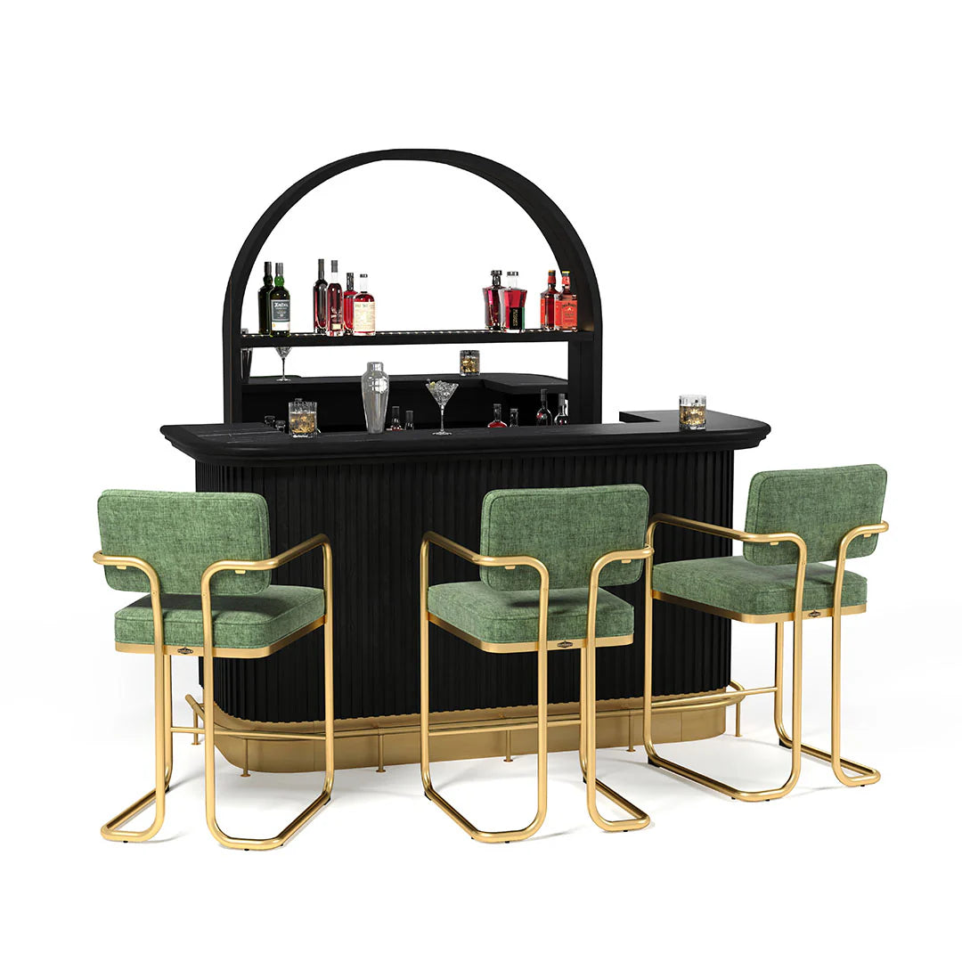 RAM Game Room Prohibition Barstool