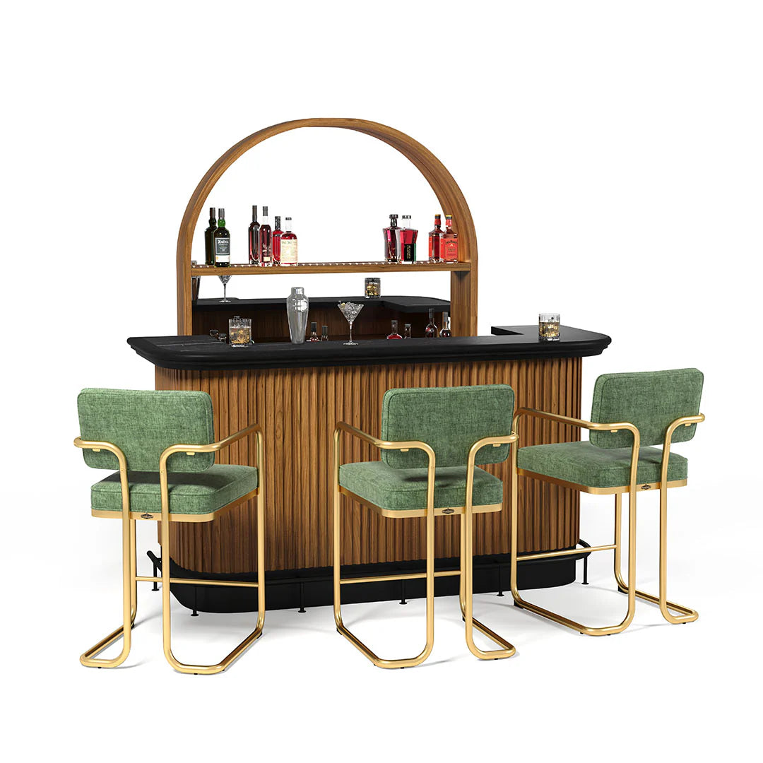 RAM Game Room Prohibition Series 84" Cocktail Bar