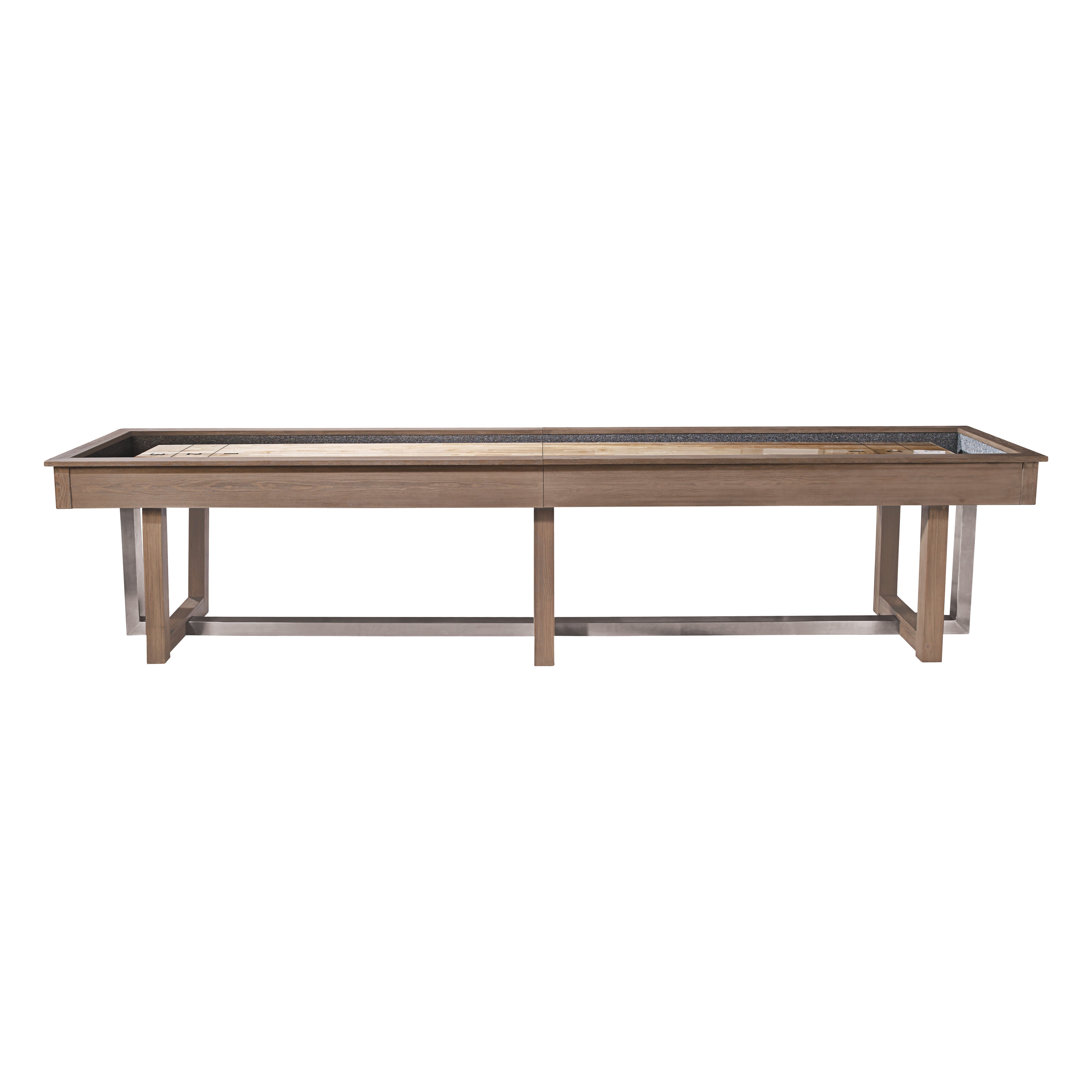 Abbey Shuffleboard Table (Aged Grey) | American Heritage