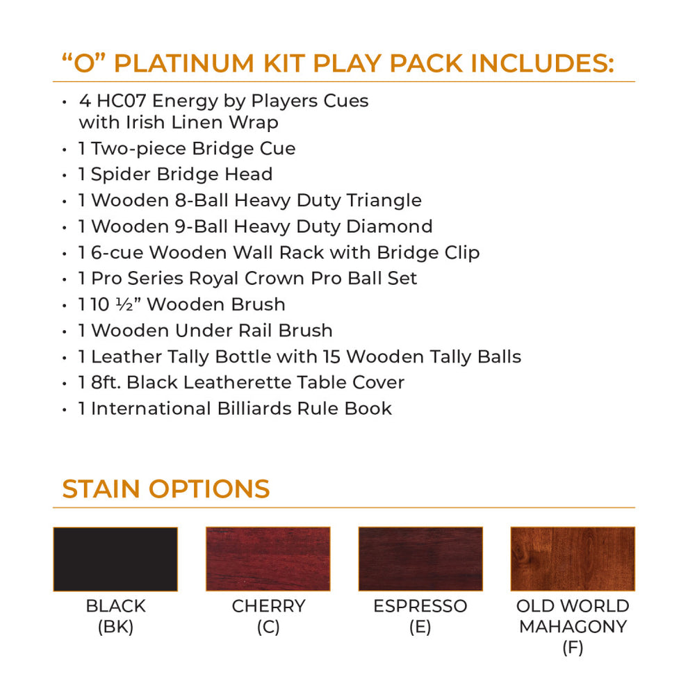 Platinum Play Pack | Cue & Case
