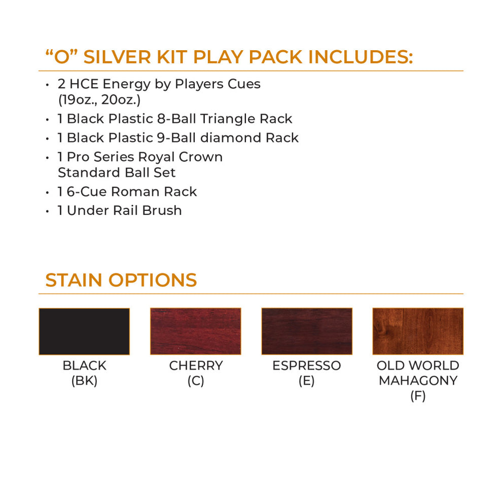 Silver Play Pack | Cue & Case