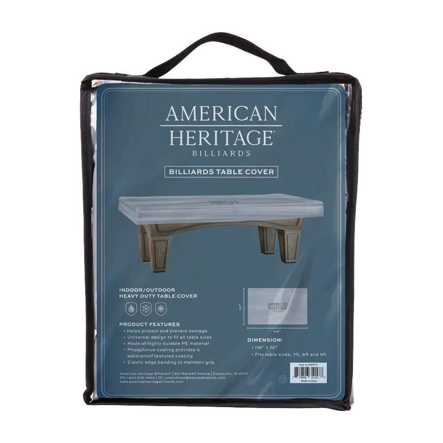 Indoor/Outdoor Protective Pool Table Cover